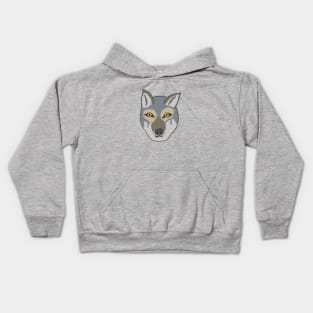 Arctic wolf Kids Hoodie